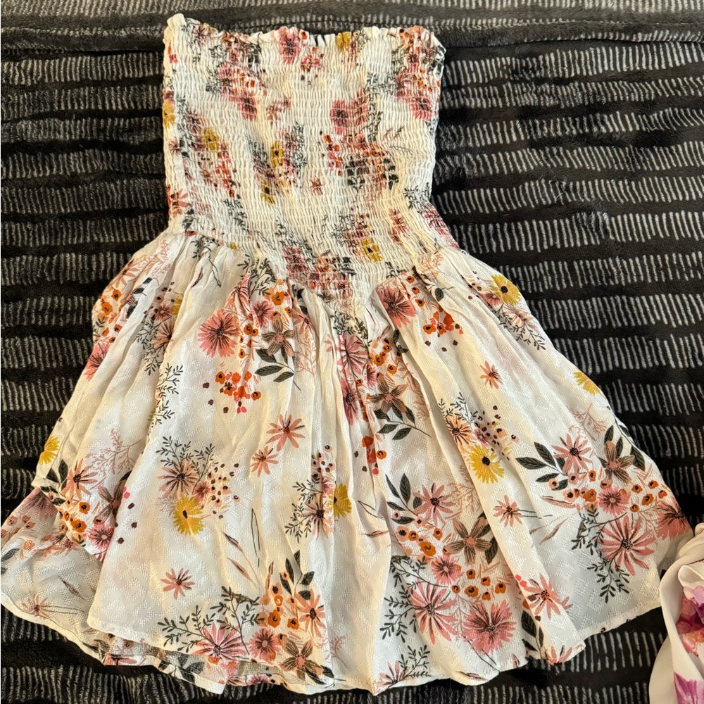 Blue life mini romper